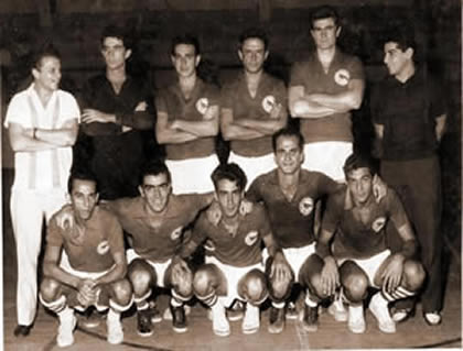Time campeão do Clube Internacional de Regatas